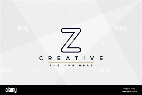 Z Logo Design Modern And Creative Template Z Zz Icon Initials Based
