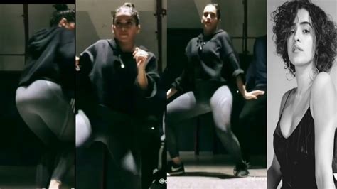 Sanya Malhotra Sexy Dance Youtube