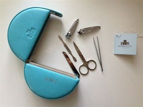Personalized Leather Manicure Set At Bespokecustomgifts Com