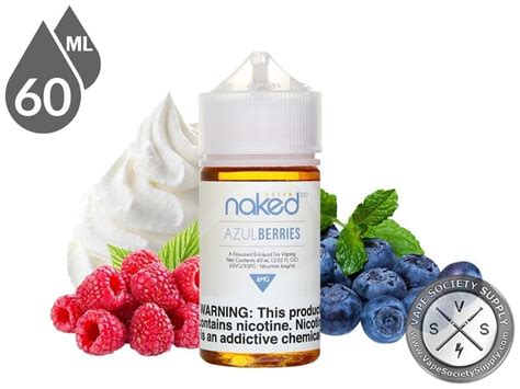 Azul Berries By Naked Cream E Liquids Ml
