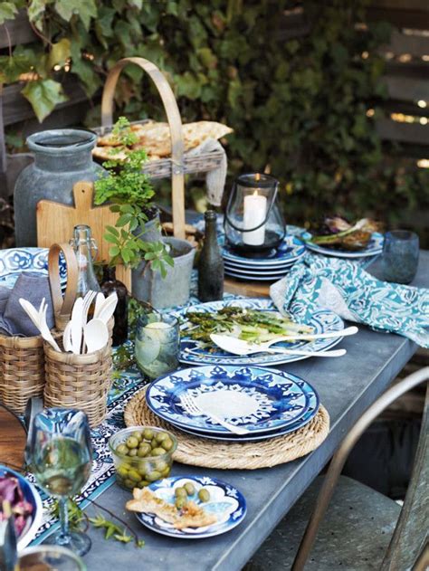 Outdoor Table Settings Ideas 20 Tips And Ideas For Rustic Table