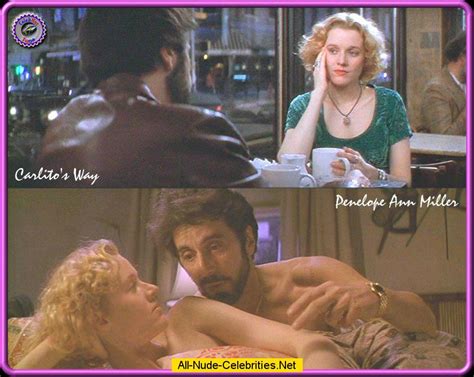 Penelope Ann Miller Shows Nude Tits In Carlitos Way