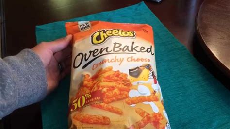 Cheetos Oven Baked Crunchy Cheese Review Youtube