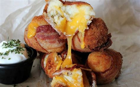 Mashed Potato Bacon Bombs Recipe