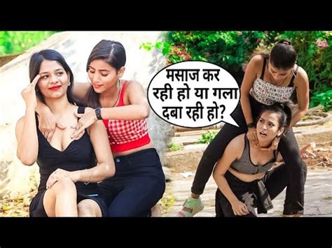 Body Massage Prank On H0t Girls By Annu Singh Funny Comedy Prank