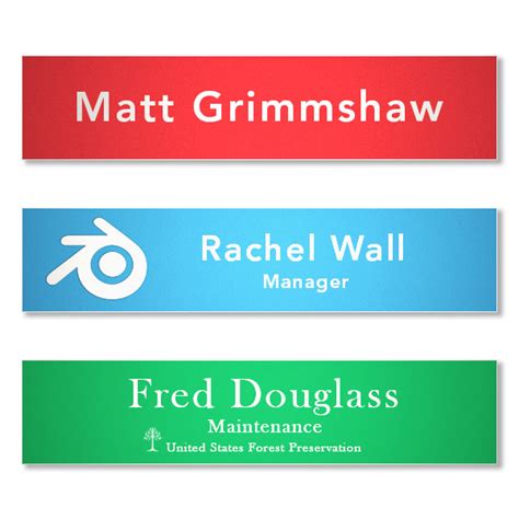 Engraved Plastic Nameplate Namify