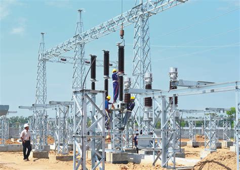 Substation Gantry Structure Design Support Structure Structure