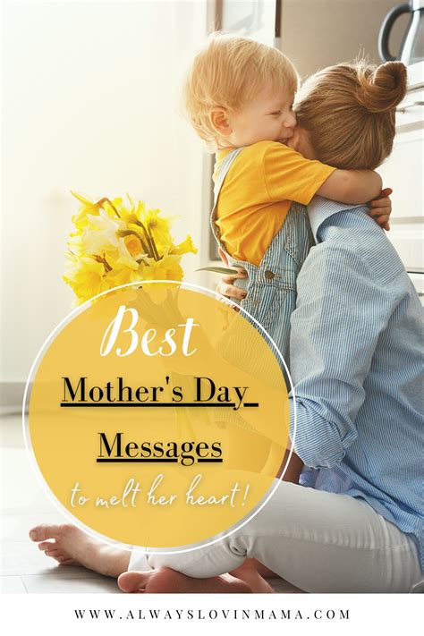 Best Mothers Day Messages To Melt Her Heart Mother Day Message Best Mothers Day Messages