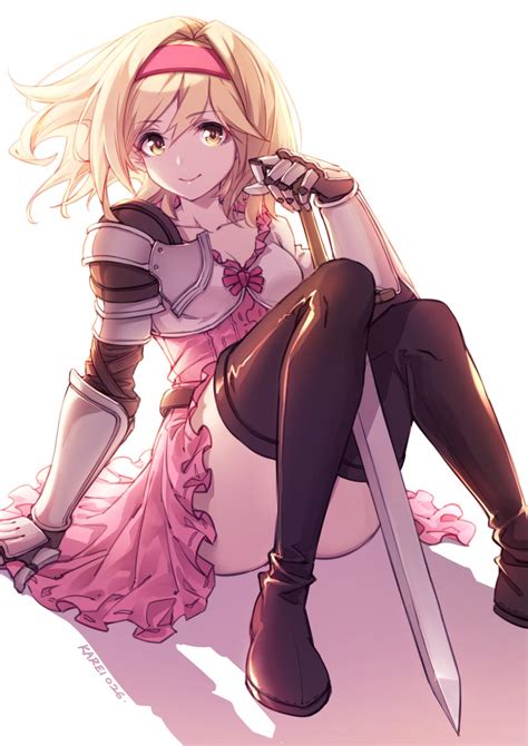 Djeeta And Fighter Granblue Fantasy Drawn By Curry Bowl Danbooru
