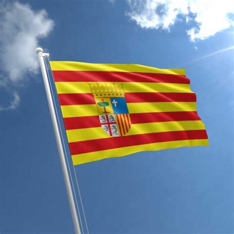 Aragon Flag Spanish Flags The Flag Shop