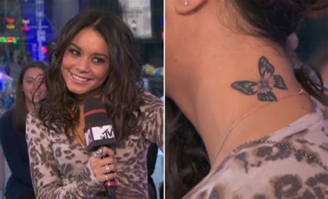 Vanessa Hudgens Tattoo Popular Celebrity And Models