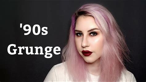 90s Grunge Inspired Makeup Youtube