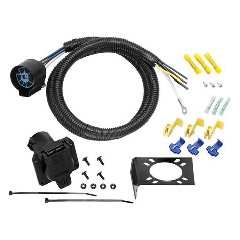 • no cutting or splicing vehicle wiring! Tow Ready® 20224 - 4' 7-Way U.S. Car Trailer Wiring Harness