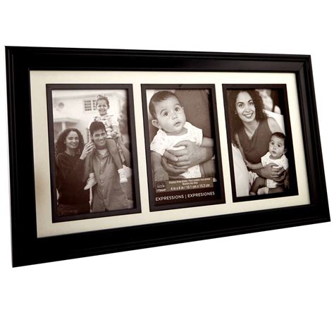 6 Pack 3 Opening Black 4 X 6 Collage Frame Expressions By Studio