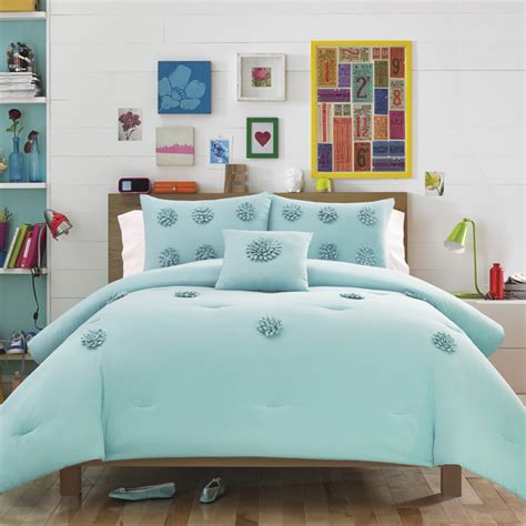 Monica Blue Aqua Comforter Set Everything Turquoise