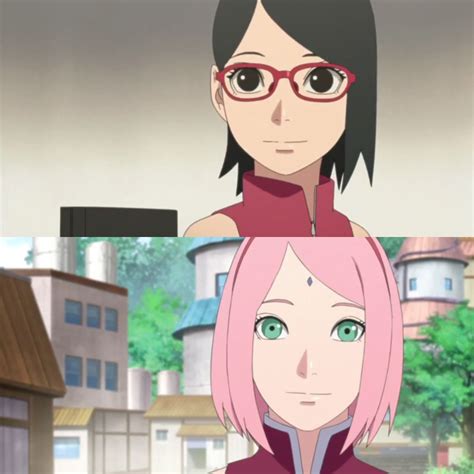 Sakura Haruno Her Daughter Name Is Sadara Uchiha Sakura And Sasuke