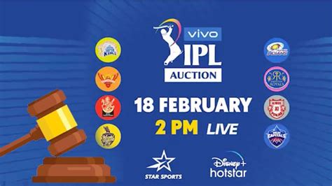 Ipl 2021 Auction Date Time Venue Live Telecast And Streaming
