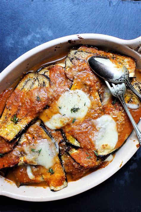Gratin daubergines à la tomate