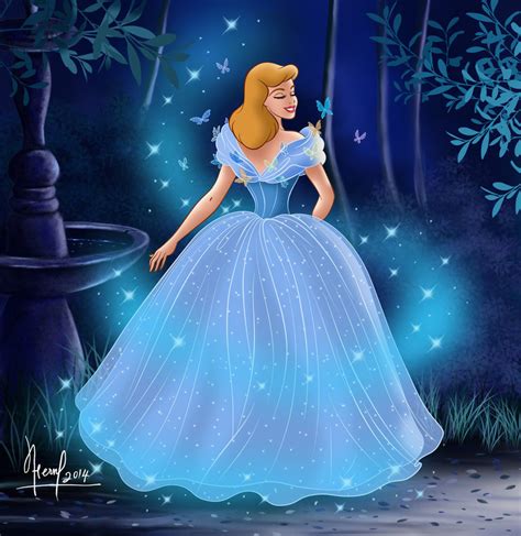 Cinderella New Dress Cinderella 2015 Fan Art 38179912 Fanpop