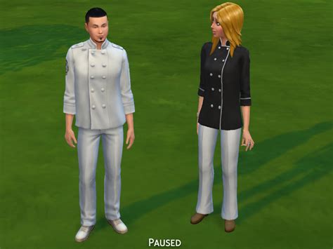 Mod The Sims Chef Outfit
