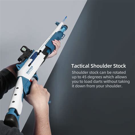 Tovol Zerky Soft Foam Blaster Toy Dart Gun Spring Air Pump Shotgun Play Set Shell Ejecting With