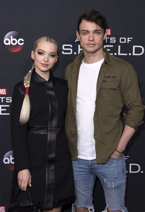 Dove cameron's love thomas doherty penned a lengthy post dedicated to his love. Thomas Doherty Talks About Relationship With Dove Cameron ...