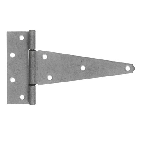 This home depot guide explains types, mounting, sizing and installation of hinges. Everbilt 8 Inch Galvanized Heavy Duty T-Hinge | The Home ...