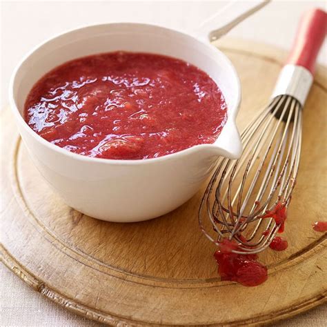 Strawberry Rhubarb Sauce Recipes Ww Usa Recipe Rhubarb Sauce