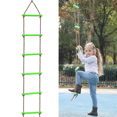Goolrc Indoor Outdoor Rope Climbing Ladder For Kids Background