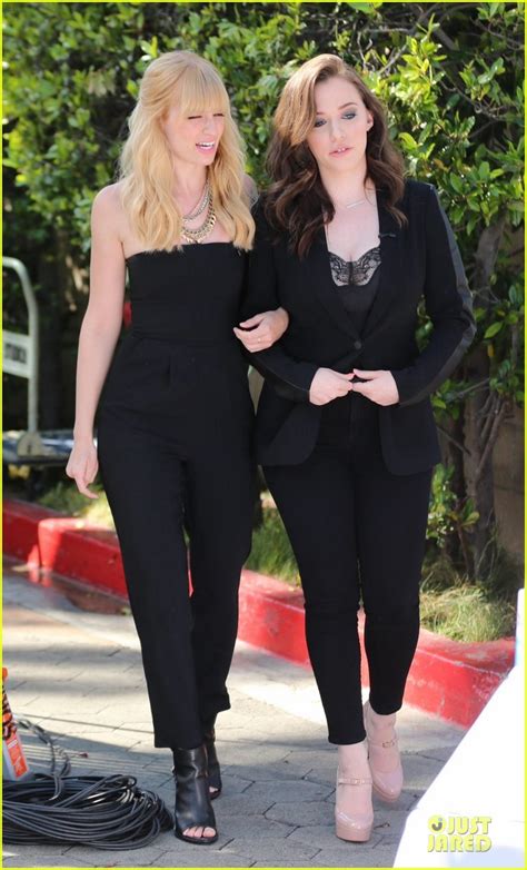 Kat Dennings Beth Behrs Give Us Extra Access On 2 Broke Girls