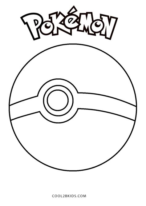 Pokemon Ball Coloring Pages Coloring Pages