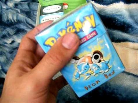 Glue (super glue works best) #1 Pokemon Base Set Deck Box - YouTube