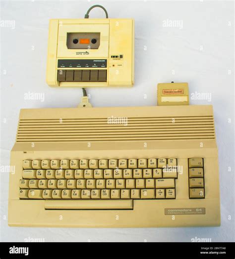 Commodore 64 Computer Setup Stock Photo Alamy
