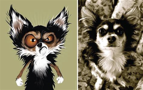 Voir plus d'idées sur le thème art, animaux, chien. Les portraits de chats et de chiens style cartoon de Chris ...