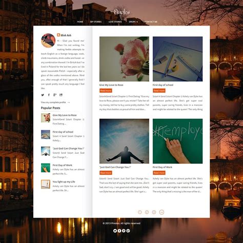44 Professional Blog Themes And Templates Free And Premium Templates