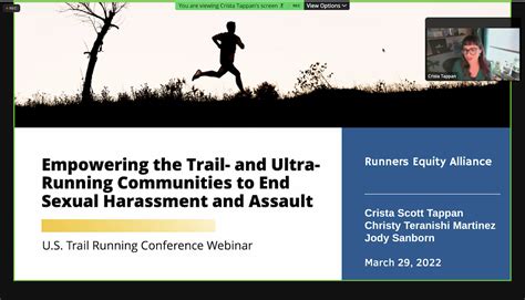 Us Trail Running Conference Webinar Shares Best Practices To End Sexual