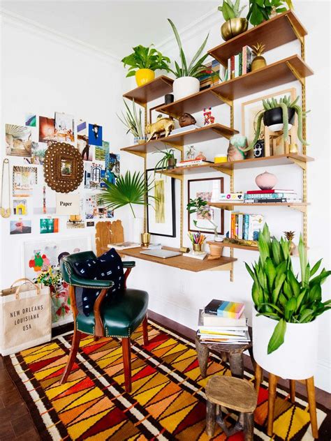 12 Eclectic Bohemian Office Decor Ideas