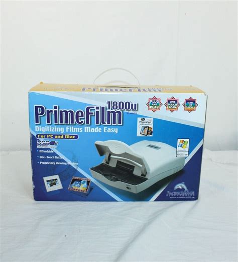 Pacific Image Primefilm 1800u Color Film Scanner Ebay