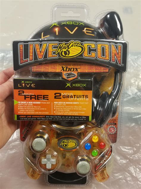 Check This Out A Mad Catz Xbox Live Edition Controller Which Came With