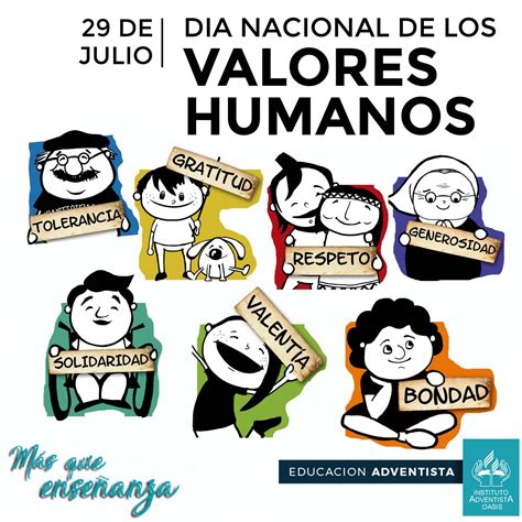 Join up for free games, shops, auctions, chat and more! Día Nacional de los Valores Humanos. | Educación Adventista