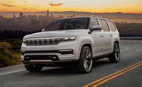 Jeep Grand Wagoneer Concept Makes Debut