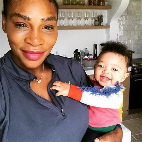And, holy cow, are they an adorable duo. Serena Williams and daughter are goals - Miss Petite ...