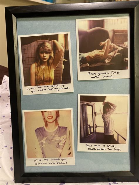 1989 Taylor Swift Polaroids