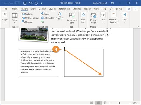 Create Text Box In Word 2013 Kingdomblue