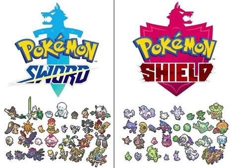 Pokémon Spada E Scudo I Pokémon Esclusivi E Le Differenze Tra Le Due