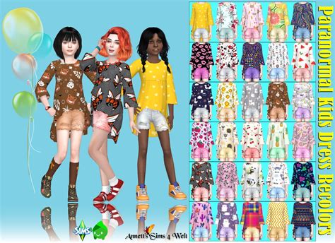 Paranormal Outfit Recolors From Annett`s Sims 4 Welt • Sims 4 Downloads
