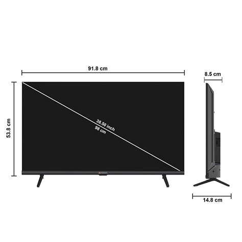 Swiss Military 98 Cm 40 Inches Smart Led Tv With Android 90 Swiss