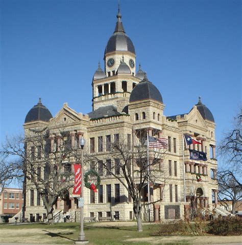 Old Denton County Courthouse Denton Texas This 1896 Cou Flickr