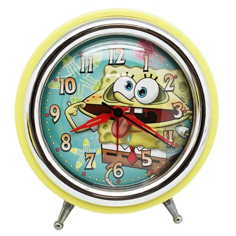Spongebob Squarepants Funny Face Kids Alarm Clock
