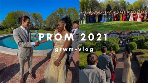 Prom Grwm Vlog Senior Year Edition 2021 Youtube
